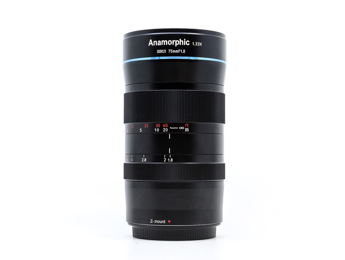 Sirui 75mm f/1.8 1.33x Anamorphic - Nikon Z Fit · imagen principal