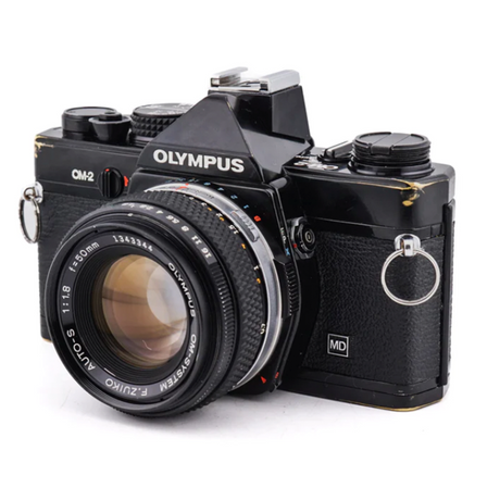 Olympus OM-2 + 50mm f1.8 F.Zuiko Auto-S - 35mm Vintage SLR Camera 