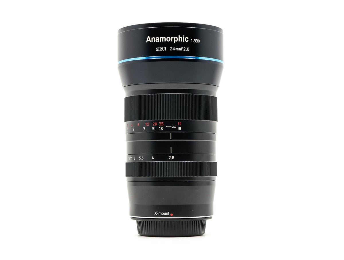 Sirui 1.33x Anamorphic 24mm f/2.8 - Fujifilm X Fit · main image
