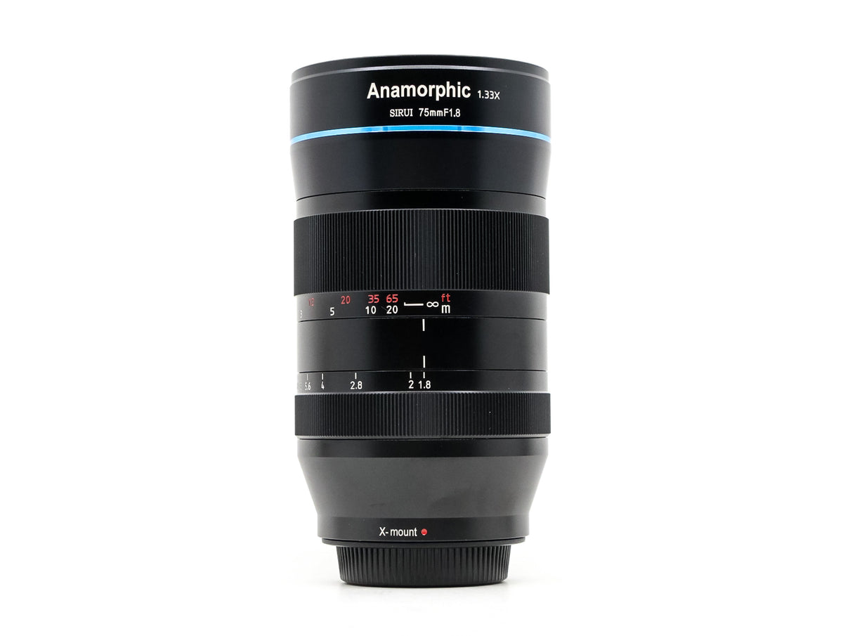 Sirui 75mm f/1.8 1.33x Anamorphic - Fujifilm X Fit · main image