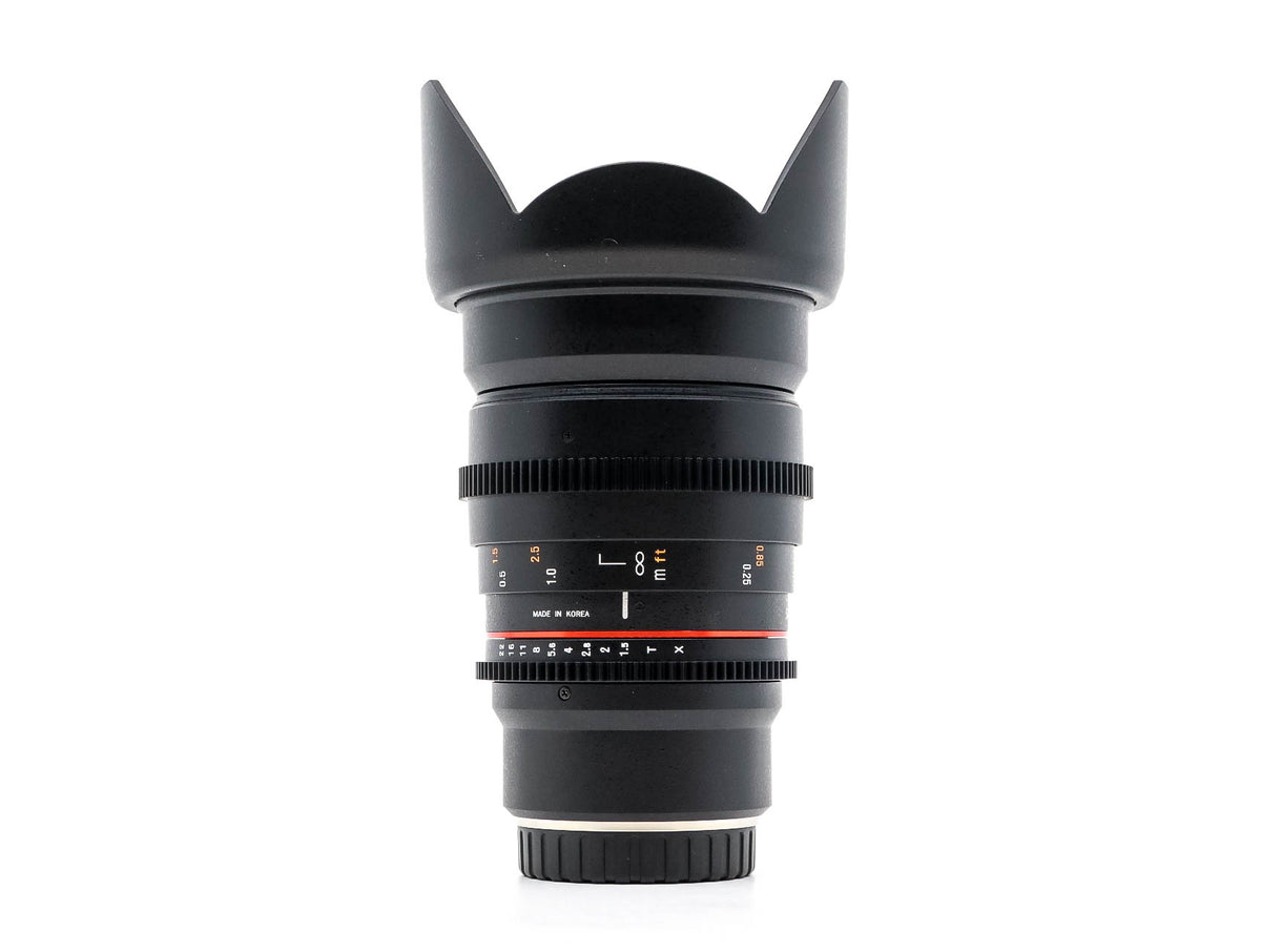 Samyang 24mm T1.5 VDSLR ED AS IF UMC II - Fujifilm X fit · imagen principal