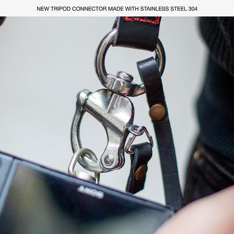 Berlin #702 - Brown dual leather camera strap
