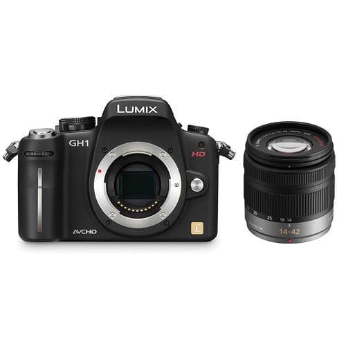 Panasonic DMC-GH1 - Black + Panasonic Lumix G Vario 14-42mm f/3.5-5.6 f/3.5-5.6 · imagen principal