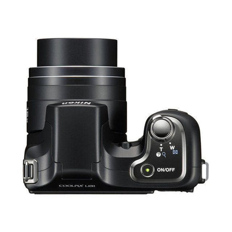 L100 Compact Camera - Black + Nikon Nikkor 15x Optical Zoom VR 28–420mm f/3.5-5.4 f/3.5-5.4 
