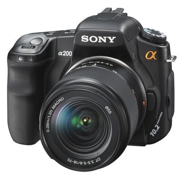 SLR A200 - Black + Sony DT 18-70mm f/3.5-5.6 f/3.5-5.6 de segunda mano en Camera Market