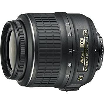D60 SLR - Black + Nikon AF-S DX Nikkor 18-55 mm f/3.5-5.6G VR f/3.5-5.6G 