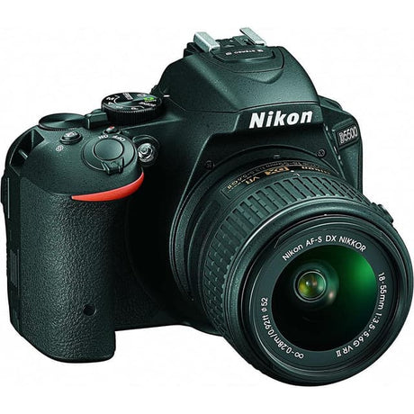 D5500 SLR - Black + Nikkor AF-P Nikkor 18-55mm f/3.5-5.6 G DX VR f/3.5-5.6 G 