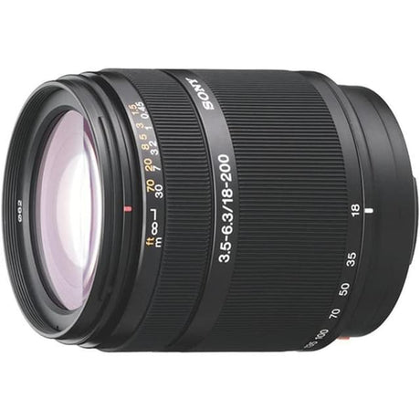Sony A 18-200mm f/3.5-6.3 lenses 