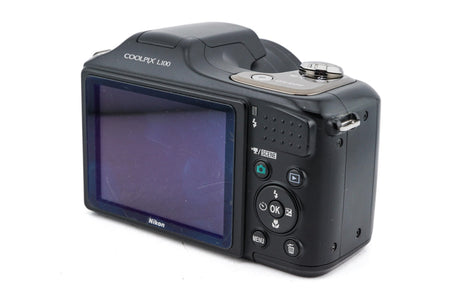 Nikon Coolpix L100 - Vintage Compact Digital Camera (Black) Refurbished