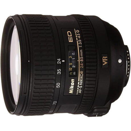 Nikon F 24-85mm f/3.5-4.5G lenses 