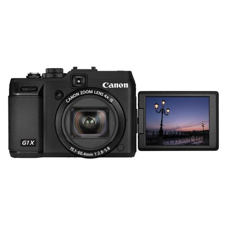 PowerShot G1X - Black + Canon Zoom 3X 24-72mm f/2.8-5.6 f/2.8-5.6 