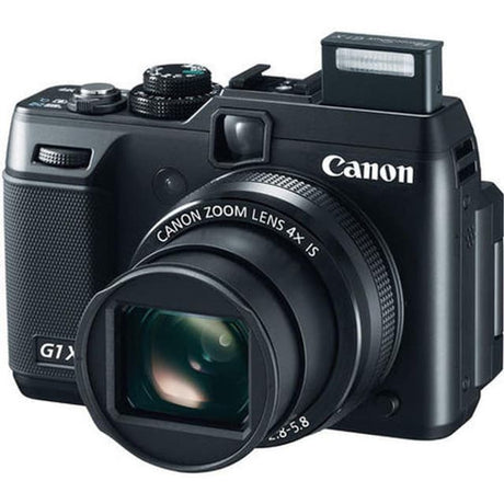 PowerShot G1X - Black + Canon Zoom 3X 24-72mm f/2.8-5.6 f/2.8-5.6 