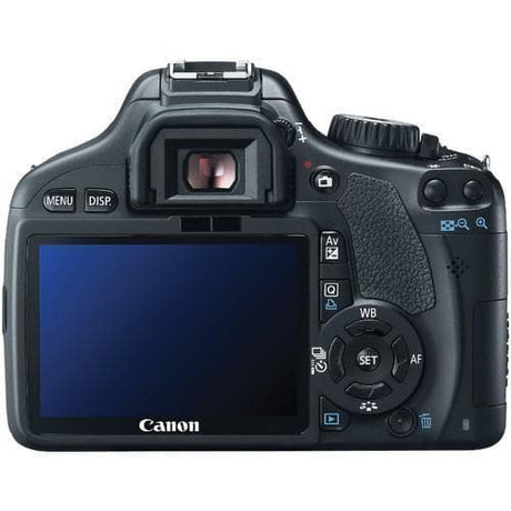 Canon SLR EOS 550D - Black + Canon EFS 18-55mm IS f/3.5-5.6 III
