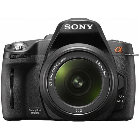 Alpha DSLR-A390 Reflex - Black + Sony DT 18-55mm f/3.5-5.6 SAM f/3.5-5.6 