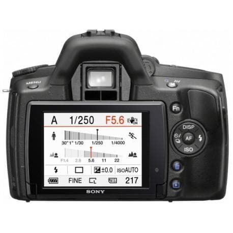 Alpha DSLR-A390 Reflex - Black + Sony DT 18-55mm f/3.5-5.6 SAM f/3.5-5.6 