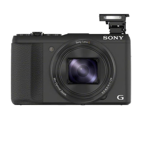 Cyber-shot DSC-HX50 Compact Camera - Black + Sony G 30X Optical Zoom 24-720mm f/3.5-6.3 f/3.5-6.3 