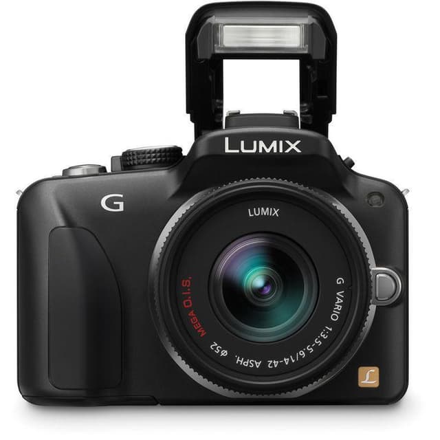 Panasonic DMC-G3K - Black + Panasonic Lumix G Vario 14-42 mm F/3.5-5.6 ASPH OIS f/3.5-5.6 · main image