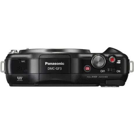 Panasonic DMC-GF3 - Black + Panasonic Lumix G Vario 14-42 mm f/3.5-5.6 f/3.5-5.6