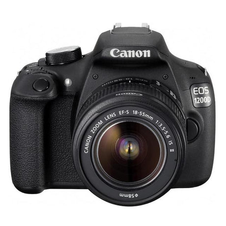 SLR EOS 1200D - Black + Canon EF-S IS II 18-55 mm f/3.5-5.6 f/3.5-5.6
