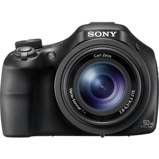 CyberShot DSC-HX400V Bridge Camera - Black Carl Zeiss Vario-Sonnar F2.8–6.3 de segunda mano en Camera Market