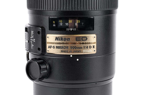 Nikon AF-S Nikkor 500mm f/4D IF-ED II