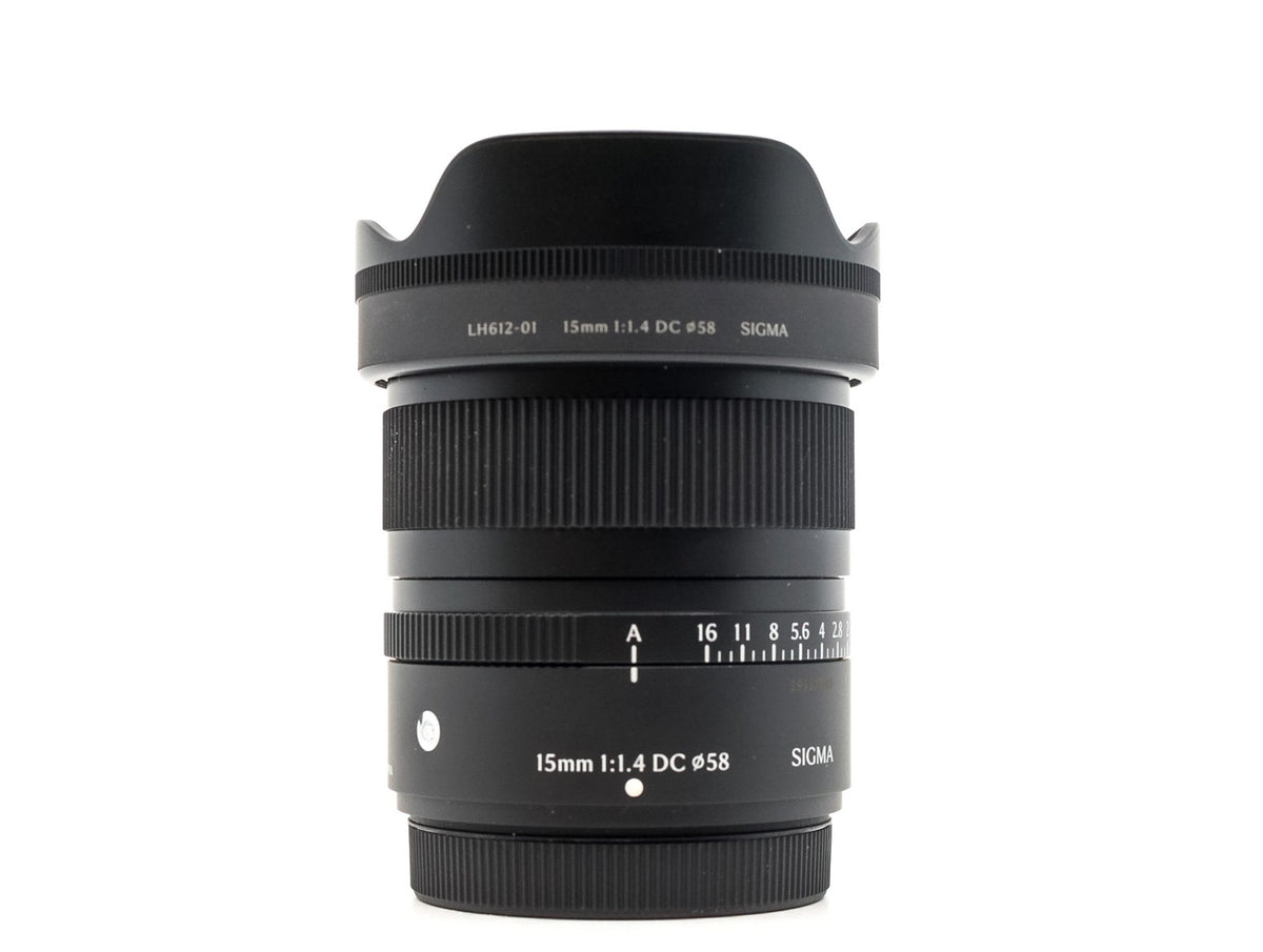 Sigma 15mm f/1.4 DC Contemporary - Fujifilm X Fit · main image
