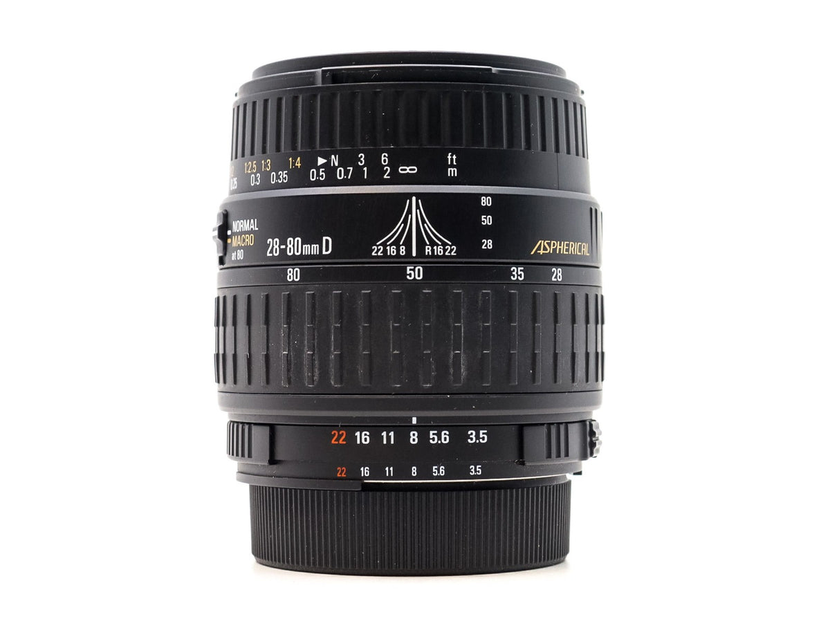 Sigma 28-80mm f/3.5-5.6 II Macro Aspherical - Nikon Fit · main image