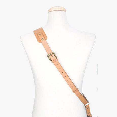 Berlin #603 - Tanned sling leather camera strap