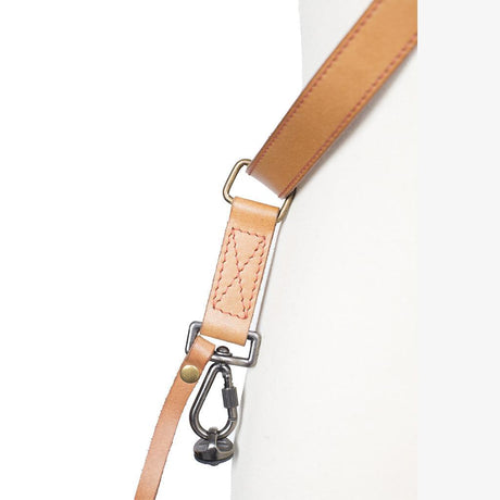 Tokyo #703 - Tanned & Red dual leather camera strap